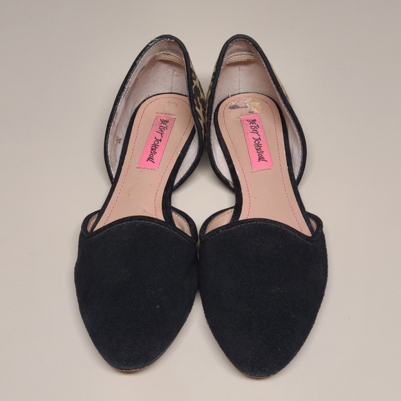 Betsey Johnson Cocoh cheetah flats size 7 - Picture 3 of 7